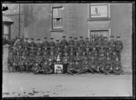 [Pembroke Yeomanry with trophy]
