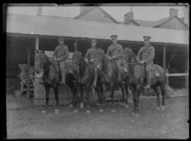 [Four Horsemen of the Pembroke Yeomanry]