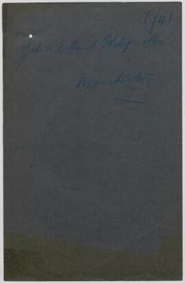 John & Nathaniel Philips & Co., Manchester, Jan.-Feb,