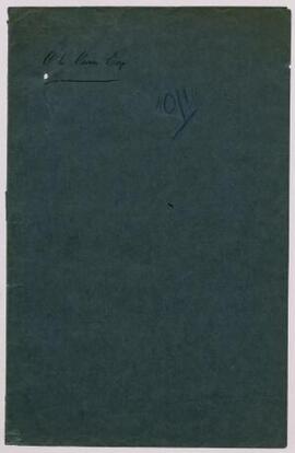 O. W. Owen, Welsh Army Corps, July 1915-Aug. 1916, including letters from soldiers at the Front, ...