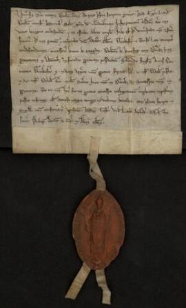 Lease by Henry, Bishop of Llandaff [Henry of Abergavenny, 1196-1218] at the petition of Dominus W...