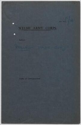 Major General Sir I. Phillips,