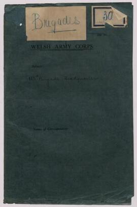 Correspondence relating to supplies of clothing and necessaries, Oct. 1914-June 1916; cheques, ac...