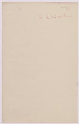 Private Frank Andrews Walker, Swansea, No. 2 Company, 4th Public Schools Battalion, Royal Fusilie...