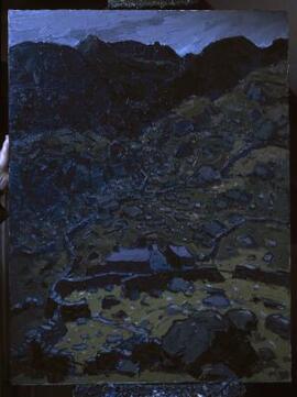 [Crib Goch from Nant Peris III] : [Ffarm Cwm Glas].