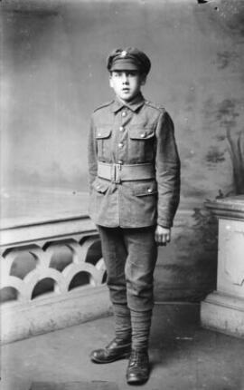 [Young Soldier, Welsh Regiment]