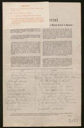 Petition - 1/15