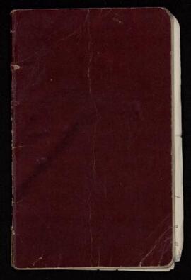 A notebook containing accounts relating to concerts held at Cwmystwyth Council School in aid of t...