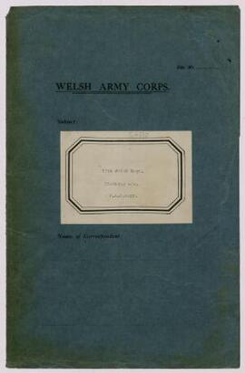 Clothing account, WAC copy, to 23 Sept. 1915,