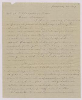 Letter from George Rogers from the Egyptian Expeditionary Force and Palestine,