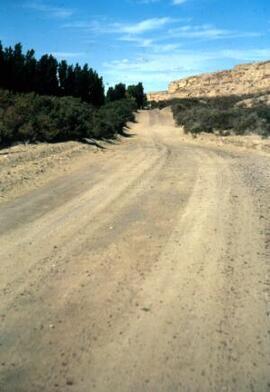 [Empty road]