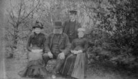 [David Lloyd George with family members]