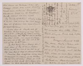 Correspondence, including thirty-six letters from Edward Crawford Lloyd Fitzwilliams to his wife ...
