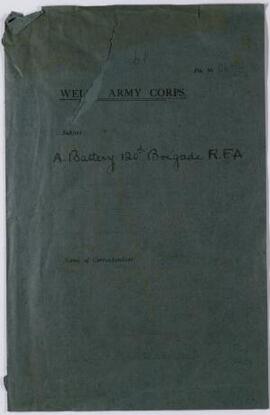 Clothing correspondence, April-July 1915; indents, March-May 1915; correspondence re supplies of ...
