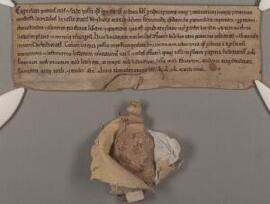 Grant by Owain ap Madog to the Abbey of Valle Crucis,