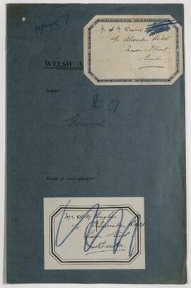 A. M. Davies, c/o Alcombes Hotel, Exeter, Jan. 1916, re application for commission,