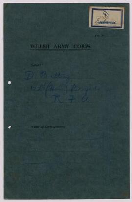 Requisitions for cash, 3 April-21 Aug. 1915,