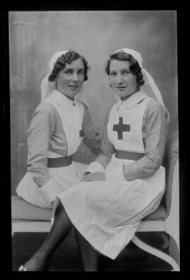 [Two Red Cross Nurses]