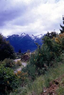 [Road and mountains]