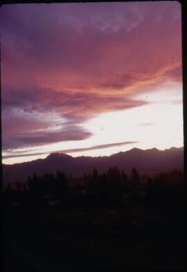 [Mountain sunset IV]