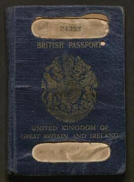 Passport of Gareth Vaughan Jones,