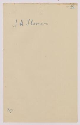 J. H. Thomas, Llanelli, Nov. 1915, re son's application,